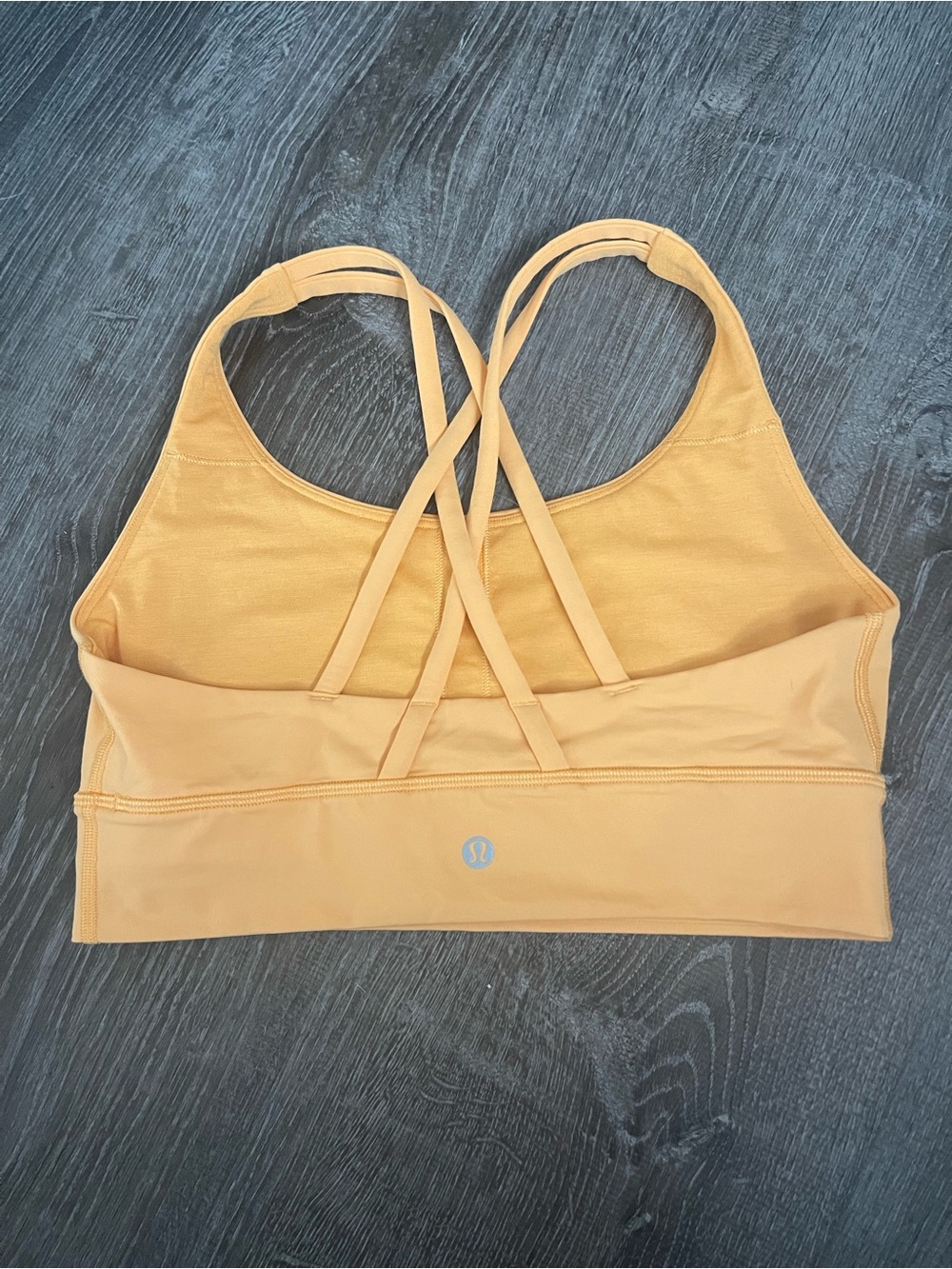 Lululemon Energy Longline Bra *Medium Support Size 8 Mango Dream